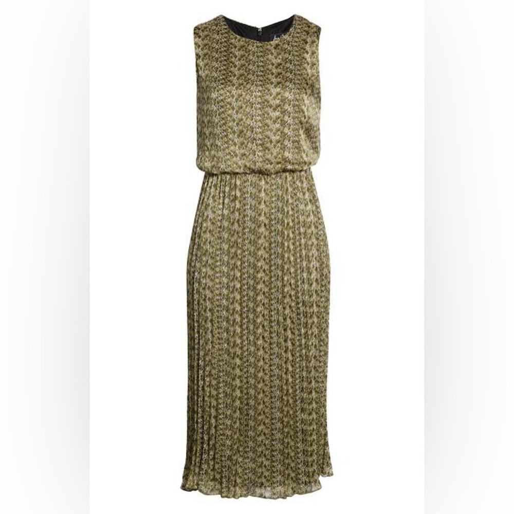 New, Sam Edelman Pebbled Python Print Sleeveless Dress in Loden
From Nordstrom